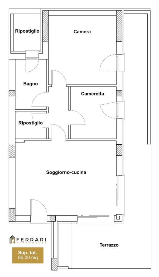 Ferrari Apartments Ponente Caorle Extérieur photo